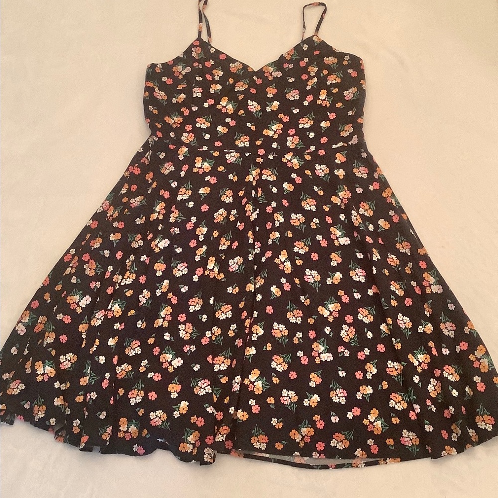Gap soft cami dress floral / navy SP18/L